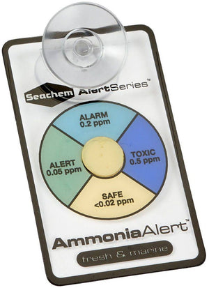 3 count Seachem Ammonia Alert Sensor for Fresh and Saltwater Aquariums