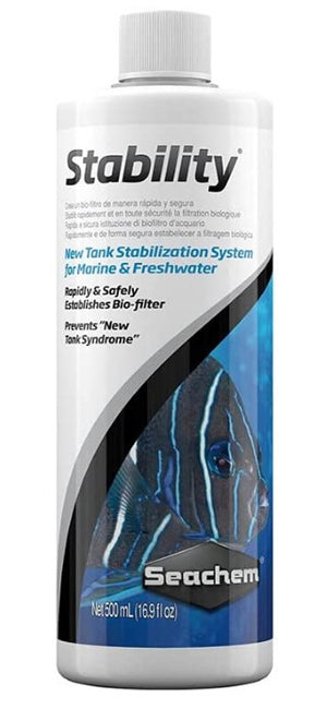 16.9 oz Seachem Stability New Tank Stabilizing System