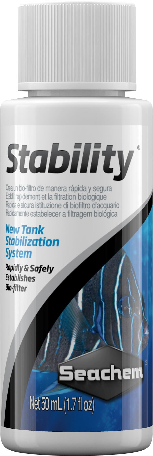 15.3 oz (9 x 1.7 oz) Seachem Stability New Tank Stabilizing System