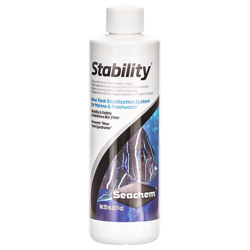 42.5 oz (5 x 8.5 oz) Seachem Stability New Tank Stabilizing System