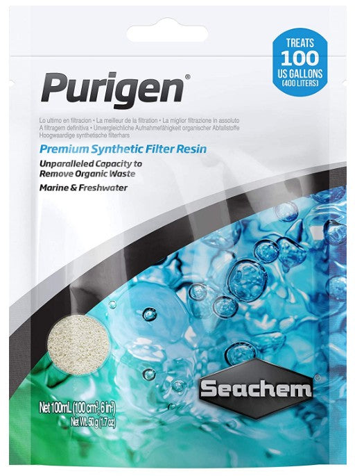 40 mL (4 x 100 mL) Seachem Purigen Removes Organic Waste from Marine and Freshwater Aquariums