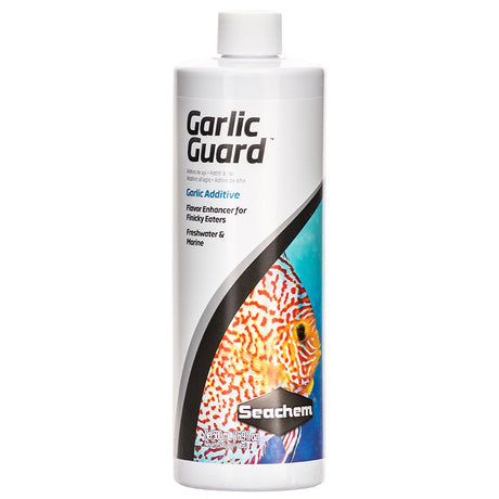 16.9 oz Seachem Garlic Guard Garlic Additive Flavor Enhancer for Freshwater and Marine Aquarium Fish