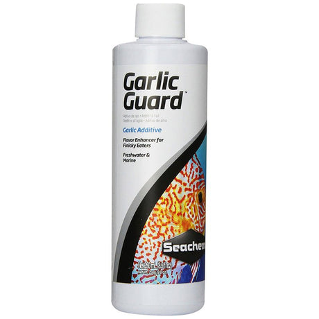 8.5 oz Seachem Garlic Guard Garlic Additive Flavor Enhancer for Freshwater and Marine Aquarium Fish