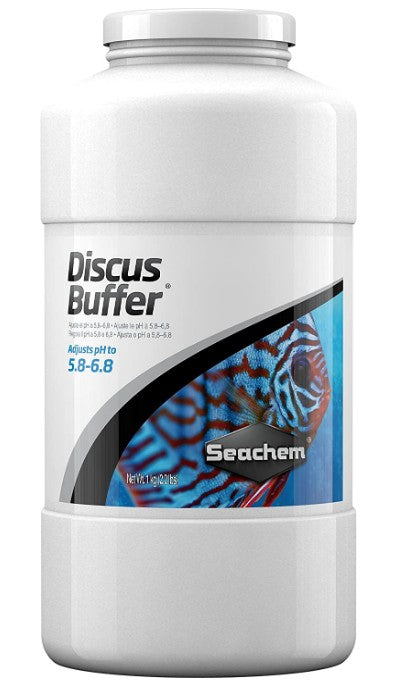 6.6 lb (3 x 2.2 lb) Seachem Discus Buffer Adjusts pH to 5.8 to 6.8 in Aquariums