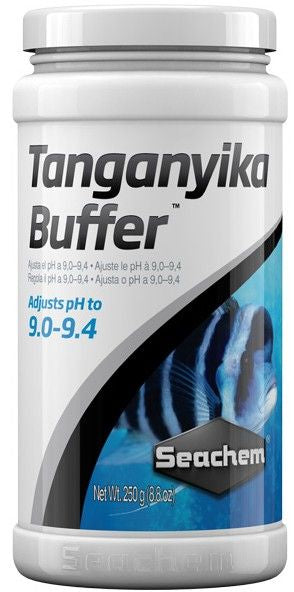 68 oz (8 x 8.5 oz) Seachem Tanganyika Buffer Adjusts pH to 9.0 to 9.4 in Aquariums