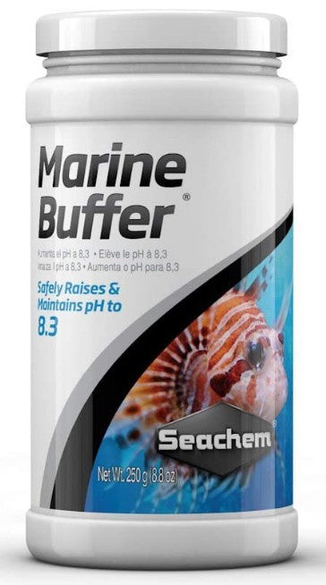 Seachem Marine Buffer Safely Raises and Maintains pH to 8.3 in Aquariums - PetMountain.com