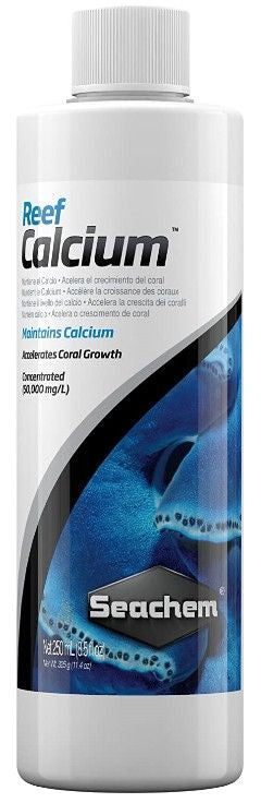 68 oz (8 x 8.5 oz) Seachem Reef Calcium Maintains Calcium and Accelerates Coral Groth in Aquariums