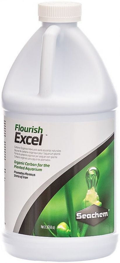 135.2 oz (2 x 67.6 oz) Seachem Flourish Excel Organic Carbon for the Planted Aquarium Promotes Ferrous State of Iron