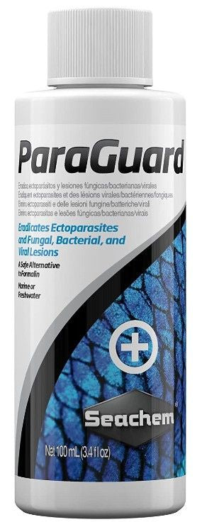 20.4 oz (6 x 3.4 oz) Seachem ParaGuard Fish and Filter Safe Parasite Control