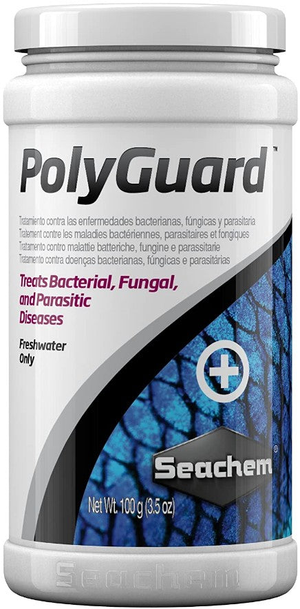 Seachem PolyGuard Treat Bacterial, Fungal, and Parasitic Diseases for Freshwater Aquariums - PetMountain.com