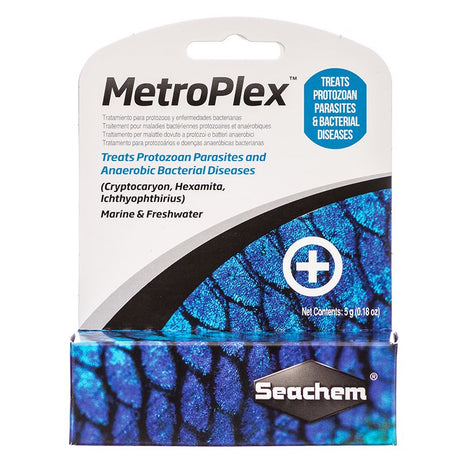 Seachem MetroPlex Parasite and Bacteria Treatment - PetMountain.com