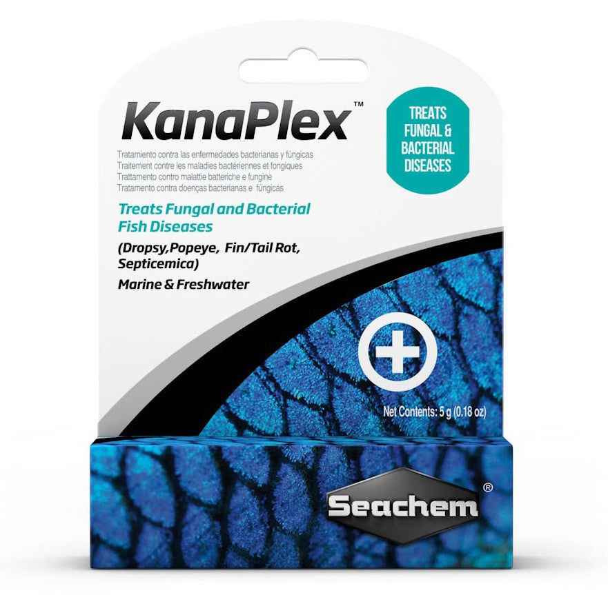 30 gram (6 x 5 gm) Seachem Kanaplex Marine and Freshwater Medication