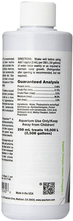 8.5 oz Seachem Reef Phytoplankton Unique Blend of Green and Brown Phytoplankton for Aquariums