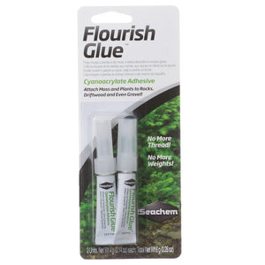 2 count Seachem Flourish Glue Cyanoacrylate Adhesive for Aquariums