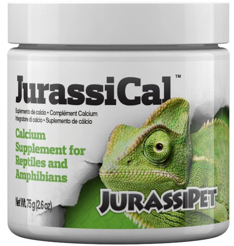 2.6 oz JurassiPet JurassiCal Reptile and Amphibian Dry Calcium Supplement