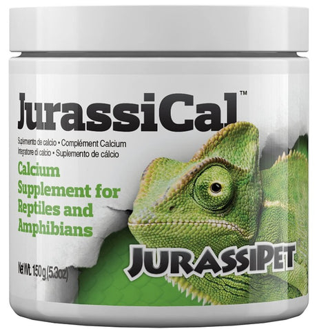 JurassiPet JurassiCal Reptile and Amphibian Dry Calcium Supplement - PetMountain.com