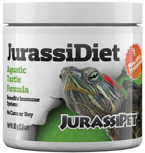 16.8 oz (6 x 2.8 oz) JurassiPet JurassiDiet Aquatic Turtle Formula Premium Food