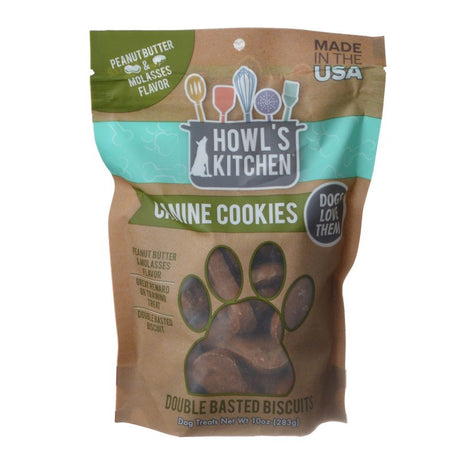 Howls Kitchen Canine Cookies Peanut Butter and Molasses - PetMountain.com