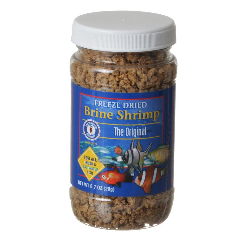 0.7 oz San Francisco Bay Brands Original Freeze Dried Brine Shrimp