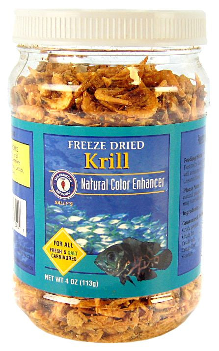 4 oz San Francisco Bay Brands Freeze Dried Krill