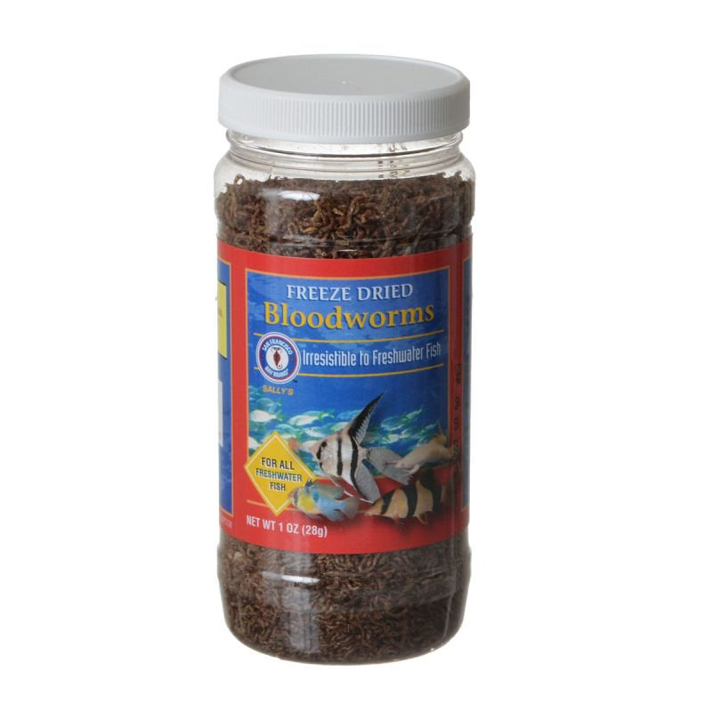 3 oz (3 x 1 oz) San Francisco Bay Brands Freeze Dried Bloodworms