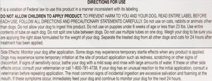 18 count (3 x 6 ct) Sentry FiproGuard Flea and Tick Control for Medium Dogs