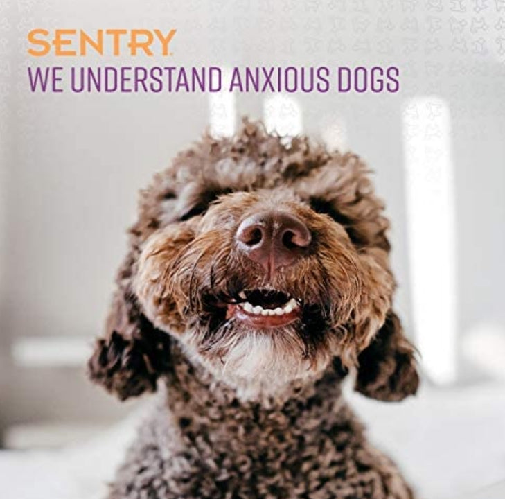 180 count (3 x 60 ct) Sentry Calming Chews for Dogs