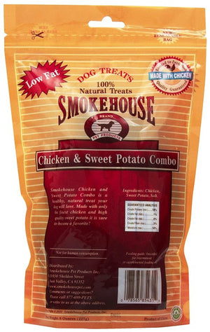 40 oz (5 x 8 oz) Smokehouse Chicken and Sweet Potato Combo Natural Dog Treat