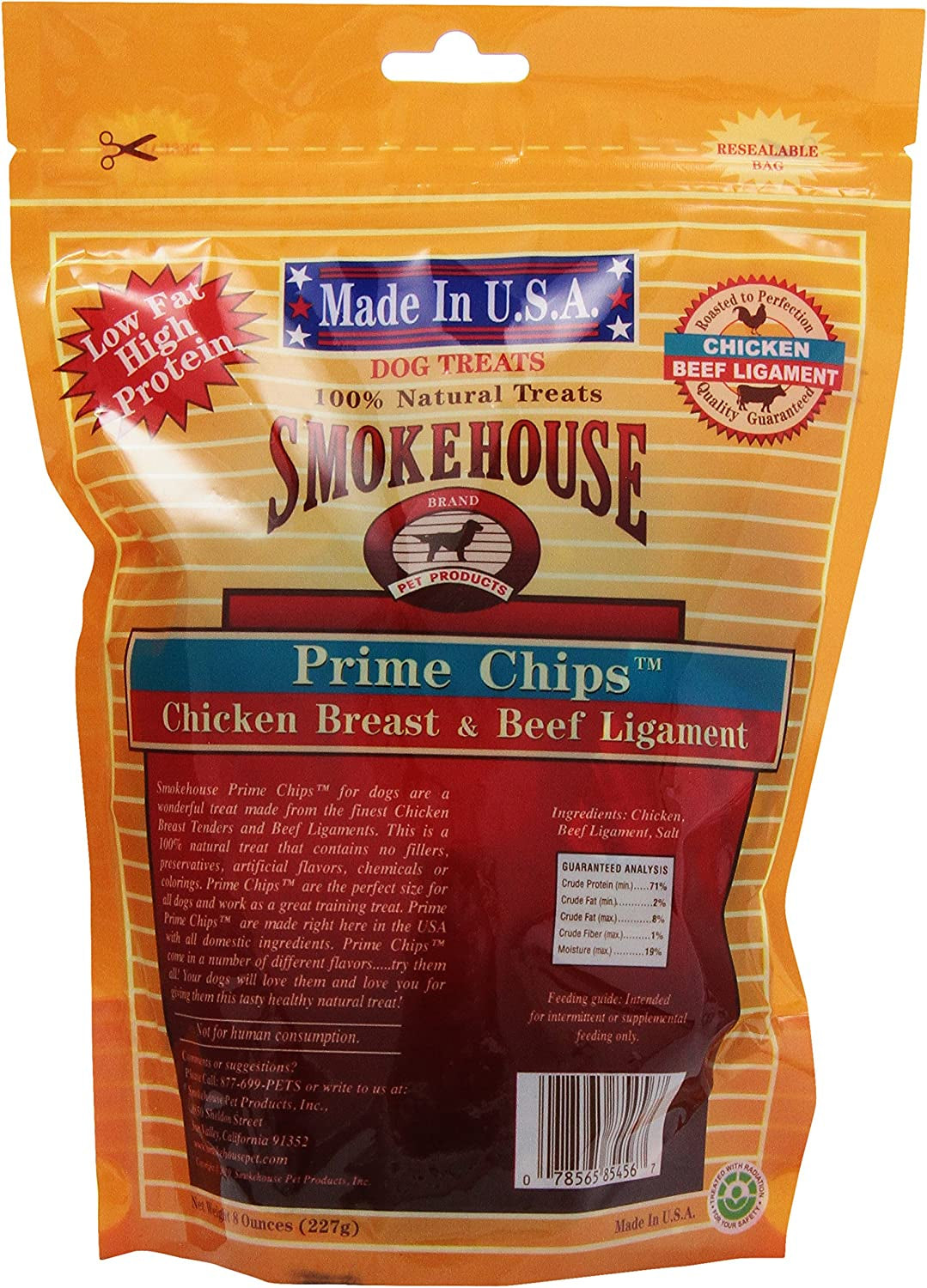 Smokehouse Prime Chips Chicken and Beef - PetMountain.com