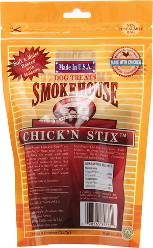 8 oz Smokehouse Chick'n Stix Dog Treats