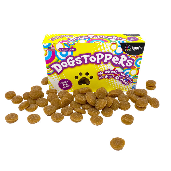 1 count Spunky Pup Dogstoppers Cheese Flavored Treats