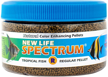 80 gram New Life Spectrum Tropical Fish Food Regular Sinking Pellets