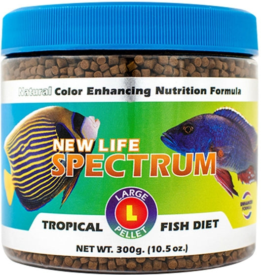 New Life Spectrum Tropical Fish Food Large Sinking Pellets - PetMountain.com