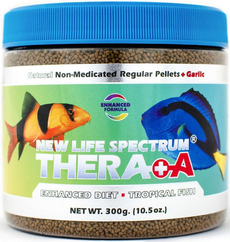 900 gram (3 x 300 gm) New Life Spectrum Thera A Regular Sinking Pellets