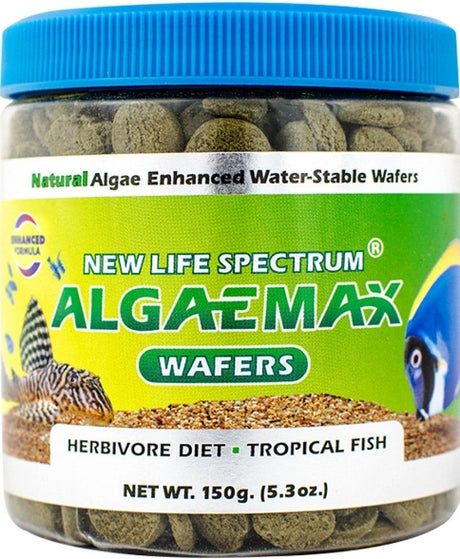 150 gram New Life Spectrum Algaemax Sinking Wafers