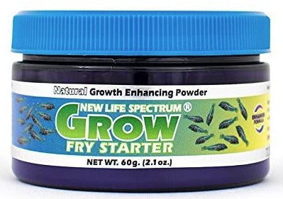 180 gram (3 x 60 gm) New Life Spectrum Grow Fry Starter Natural Growth Enhancing Diet Small Pellet