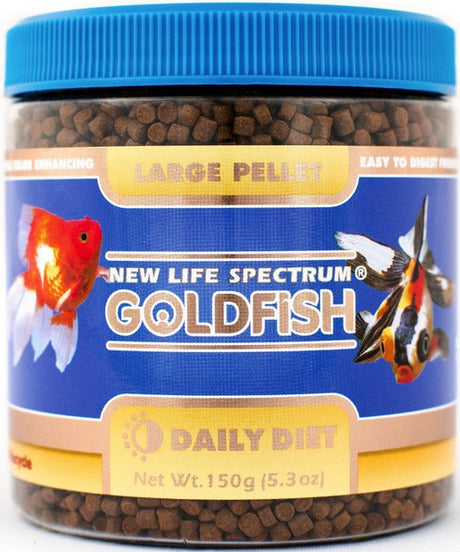 450 gram (3 x 150 gm) New Life Spectrum Goldfish Food Large Pellets