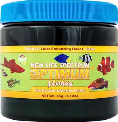 135 gram (3 x 45 gm) New Life Spectrum Optimum Flakes