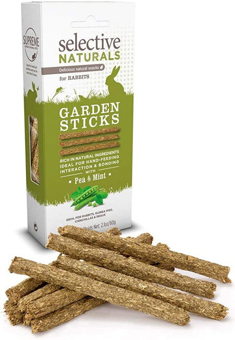 2.1 oz Supreme Pet Foods Selective Naturals Garden Sticks