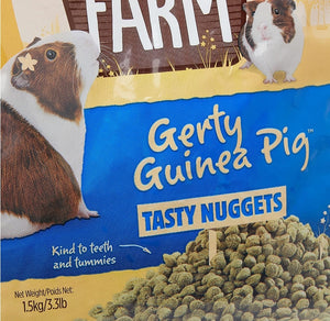 3.3 lb Supreme Pet Foods Tiny Friends Farm Gerty Guinea Pig Tasty Nuggets