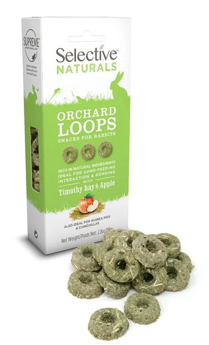 2.8 oz Supreme Pet Foods Selective Naturals Orchard Loops
