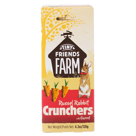 4.2 oz Supreme Pet Foods Tiny Friends Farm Russel Rabbit Crunchers