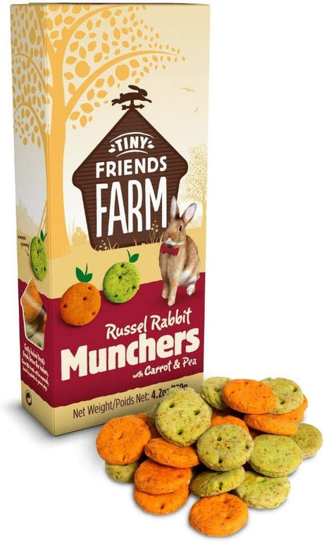4.2 oz Supreme Pet Foods Tiny Friends Farm Russel Rabbit Munchers