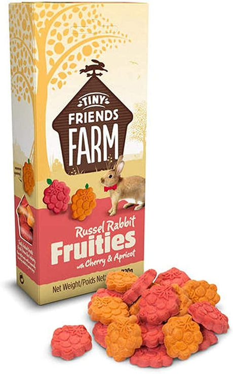 50.4 oz (12 x 4.2 oz) Supreme Pet Foods Tiny Friends Farm Russel Rabbit Fruities with Cherry and Apricot