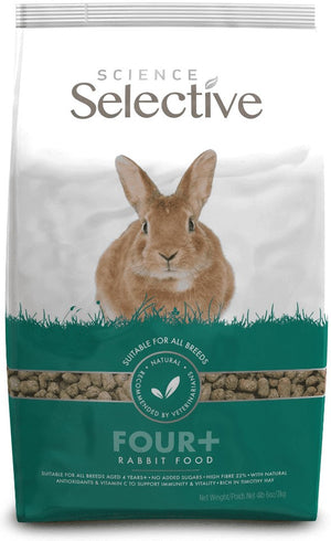 4 lb Supreme Pet Foods Selective 4+ Mature Rabbit Food