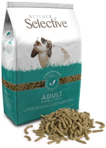 20 lb (5 x 4 lb) Supreme Pet Foods Science Selective Adult Rabbit Food