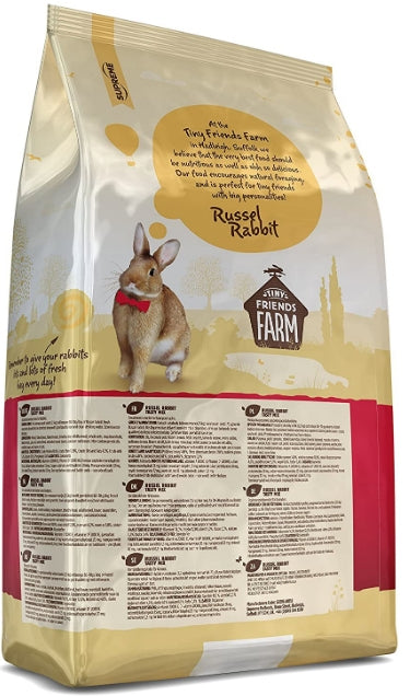 8 lb (4 x 2 lb) Supreme Pet Foods Tiny Friends Farm Russel Rabbit Tasty Mix
