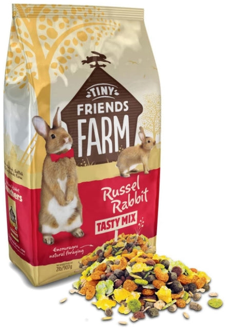 2 lb Supreme Pet Foods Tiny Friends Farm Russel Rabbit Tasty Mix