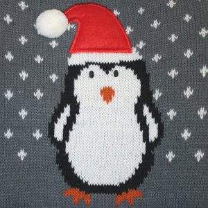 Fashion Pet Gray Penguin Dog Sweater - PetMountain.com