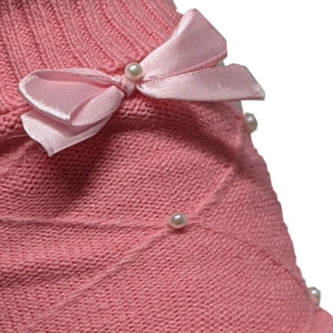 Fashion Pet Flirty Pearl Dog Sweater Pink - PetMountain.com
